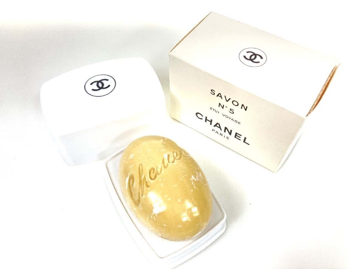 Неиспользованное хранилище Chanel Chanel Chanel № 5 Savon Savon Soap Bass Soap Case 120g YK-6187