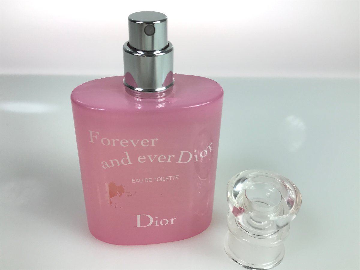 クリスチャン・ディオール　Christian Dior　フォーエバー＆エバー　Forever and ever　オードトワレ　スプレー　50ml　残量：9割　YK-5941_画像2