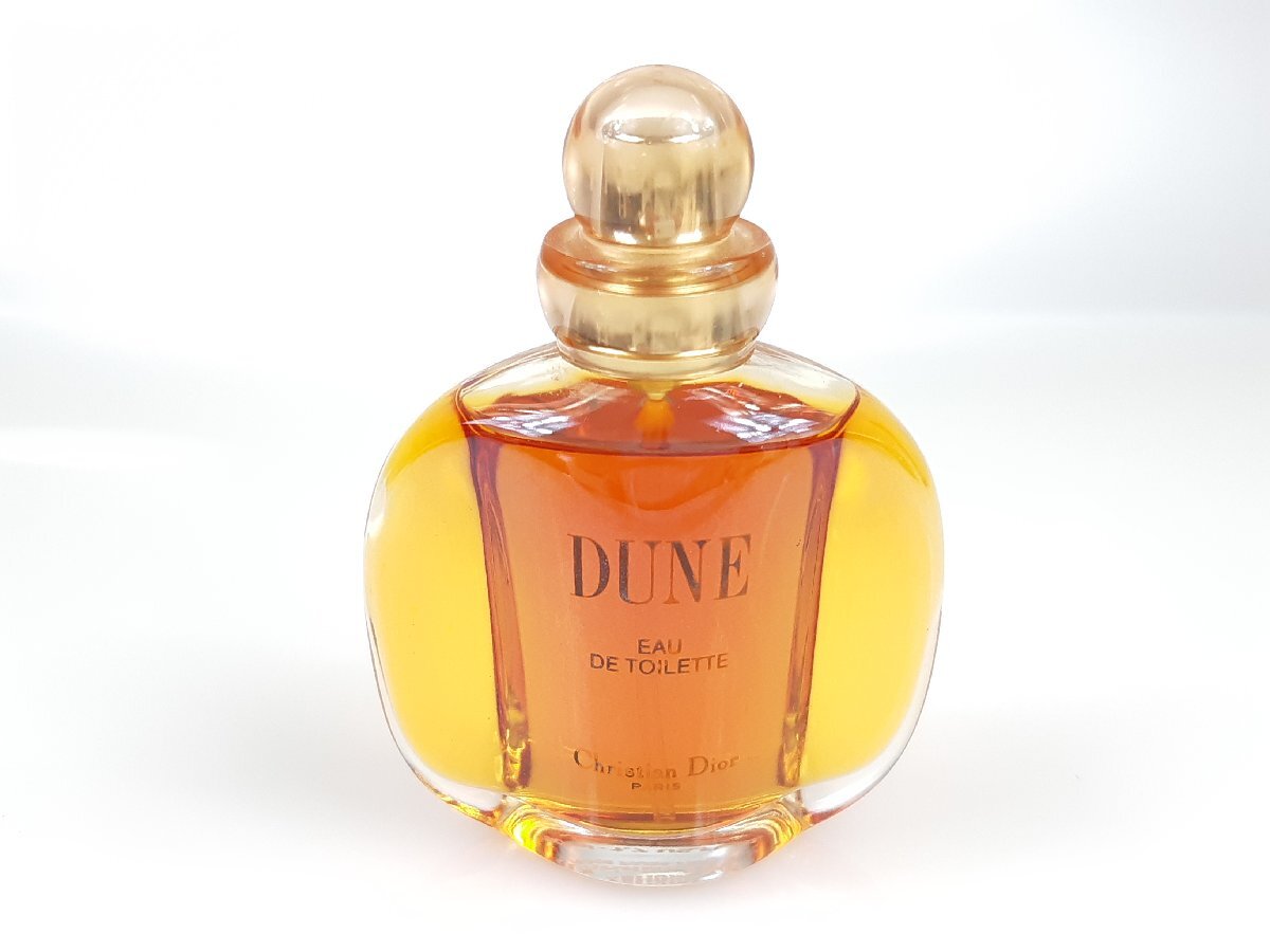 残多　クリスチャン・ディオール　Christian Dior　DUNE　デューン　オードトワレ　スプレー　50ml　残量：9割　YK-3694_画像1