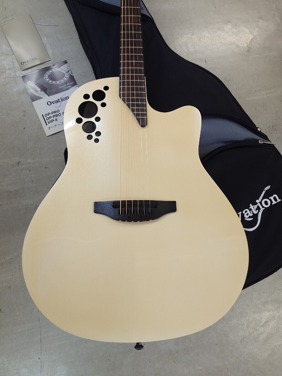 Ovation Elite T 1868TX Fishman ピックアップ！珍しいカラー！_画像2