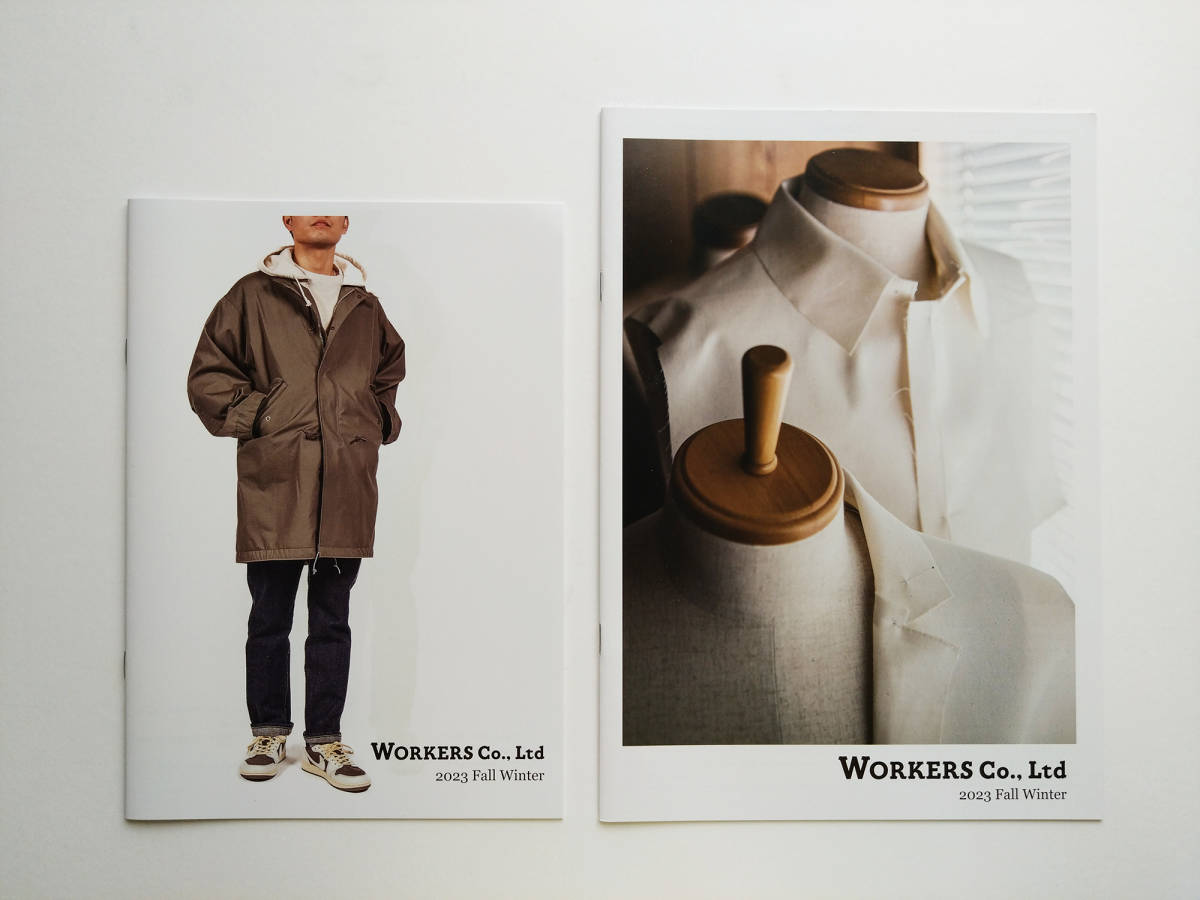 即決 送料込み 美品 WORKERS ワーカーズ 2023 Fall Winter 2024 Spring Summer スタイリング 商品カタログ4冊セット_画像2