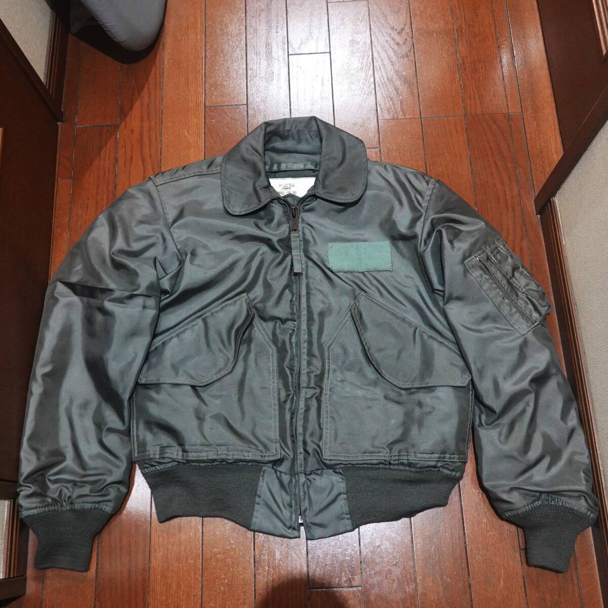 ★実物・2000年・良品★34-36(S) イスラテックス ISRATEX CWU-45/P アラミド(ノーメックス) フライトジャケット ミリタリージャケットの画像1