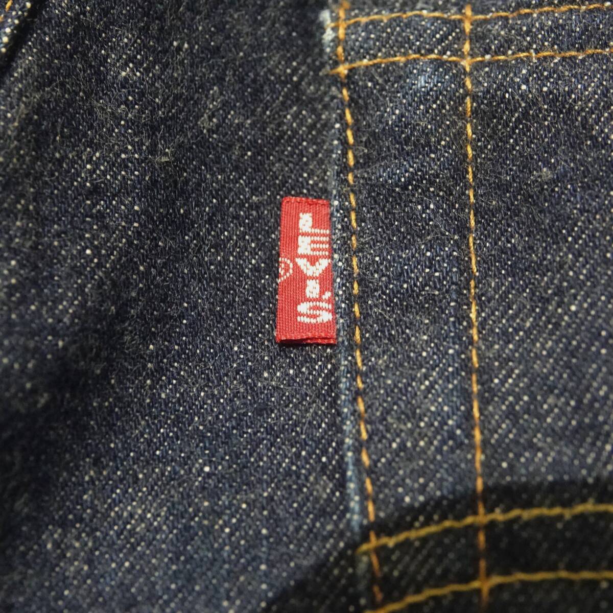 ★やがて幻・濃いめ★W29 Levi's リーバイス 504ZーXX ジッパーフライ セルビッジ ビッグE 復刻 ビンテージレプリカ_画像5