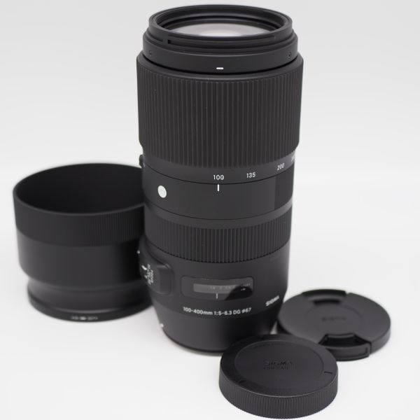■ほぼ新品■ SIGMA 100-400mm F5-6.3 DG OS HSM Contemporary キヤノンEF用