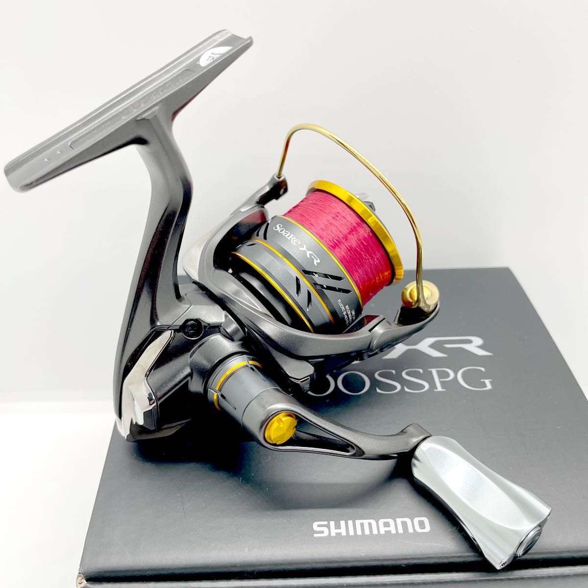 シマノ ソアレXR C2000SSPG ハンドルノブ交換 極美品 アジング シマノ ソアレXR C2000SSPG ハンドルノブ交換 極美品 アジング