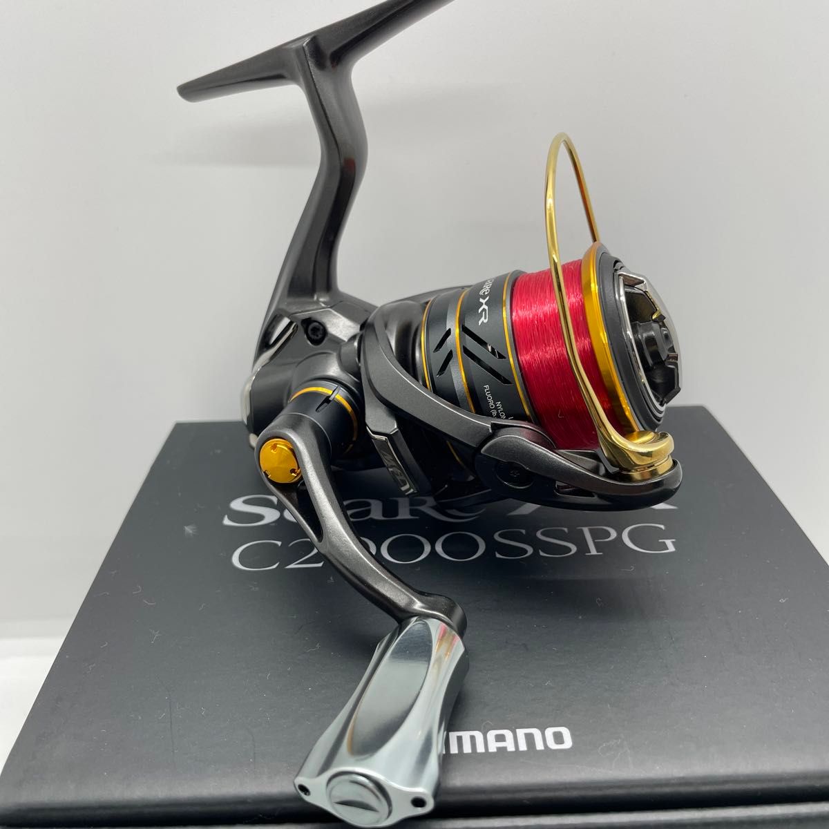 シマノ ソアレXR C2000SSPG ハンドルノブ交換 極美品 アジング シマノ ソアレXR C2000SSPG ハンドルノブ交換 極美品 アジング