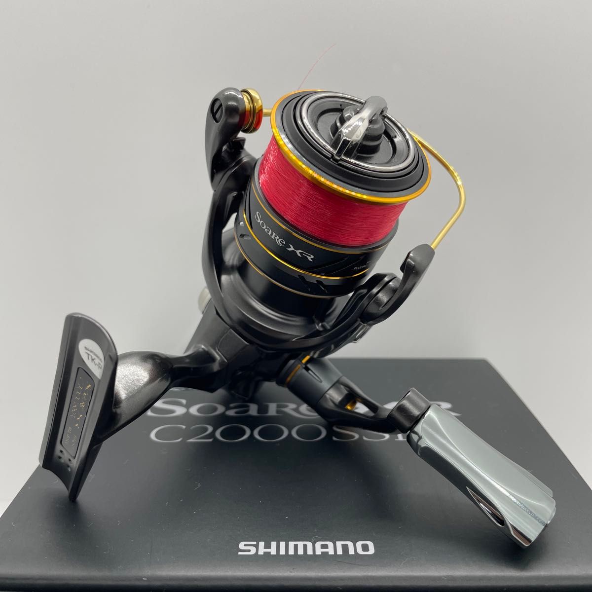 シマノ ソアレXR C2000SSPG ハンドルノブ交換 極美品 アジング シマノ ソアレXR C2000SSPG ハンドルノブ交換 極美品 アジング