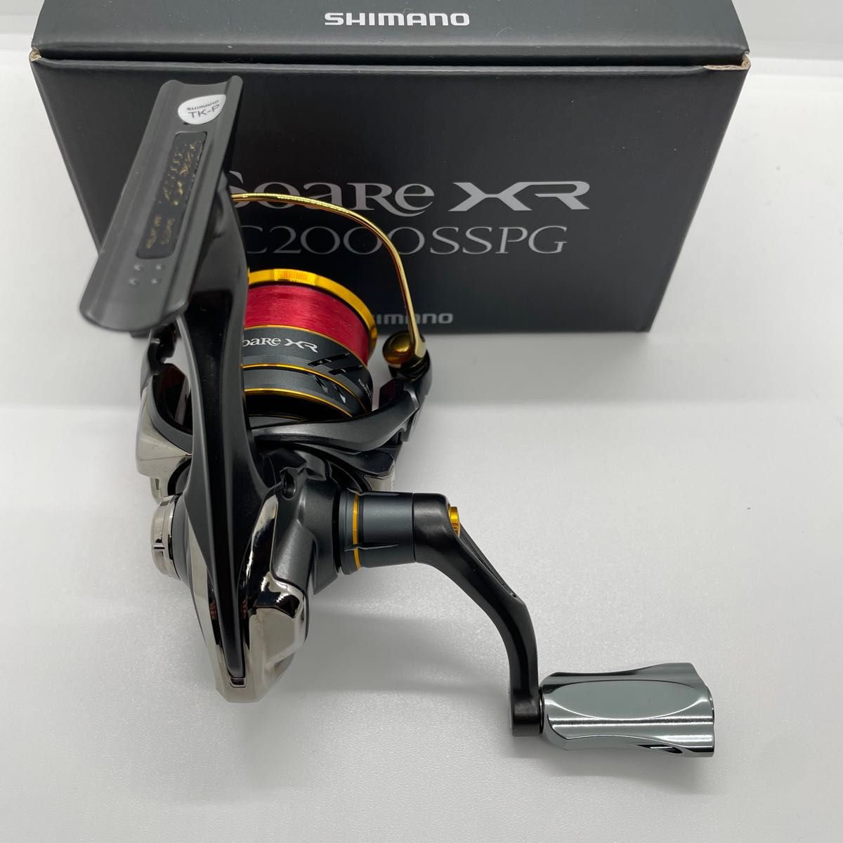 シマノ ソアレXR C2000SSPG ハンドルノブ交換 極美品 アジング シマノ ソアレXR C2000SSPG ハンドルノブ交換 極美品 アジング