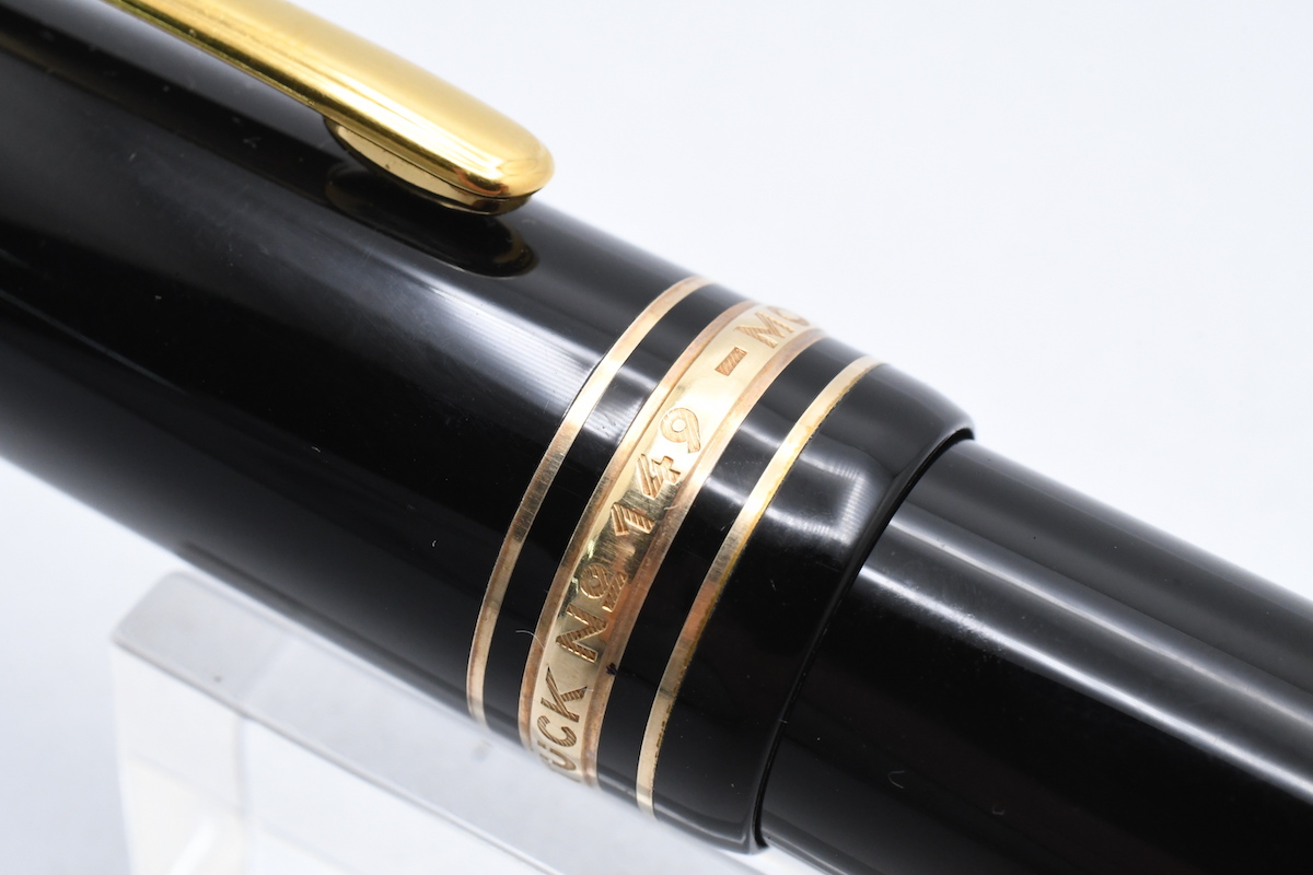 MONTBLANC モンブラン meisterstuck No.149 18K 吸入式 ケース付 万年筆 ■22196_画像7