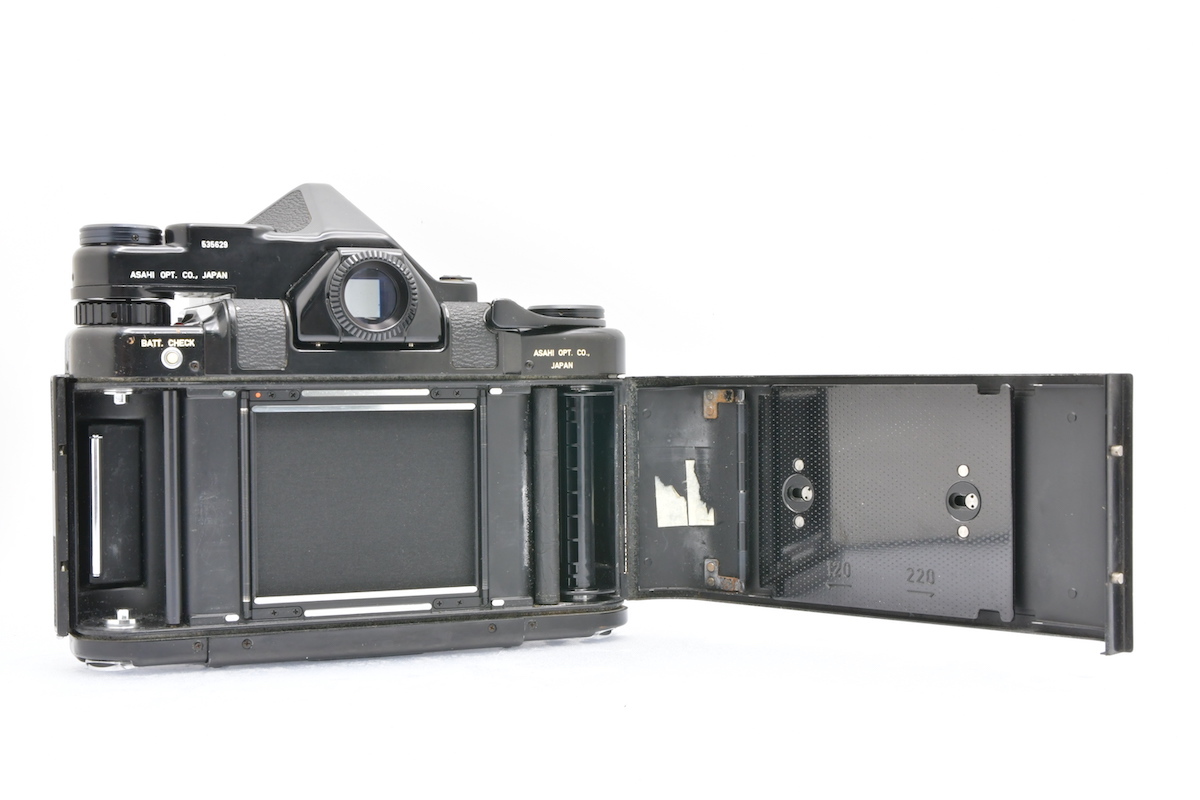 PENTAX 6x7 前期 TTL + アイレベルファインダー MF一眼レフ 中判カメラ フィルムカメラ セット ■22082_画像3