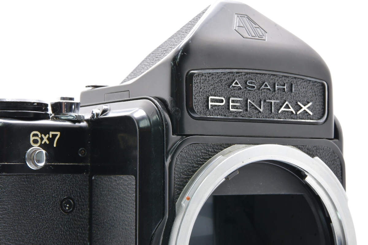 PENTAX 6x7 前期 TTL + アイレベルファインダー MF一眼レフ 中判カメラ フィルムカメラ セット ■22082_画像9