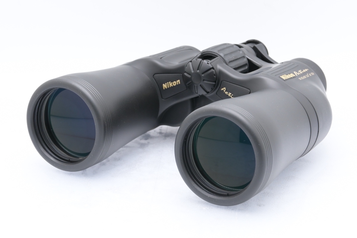 Nikon Action VII 10-22×50 3.8° CF BJ 双眼鏡 ニコン カメラアクセサリー ソフトケース付_画像1