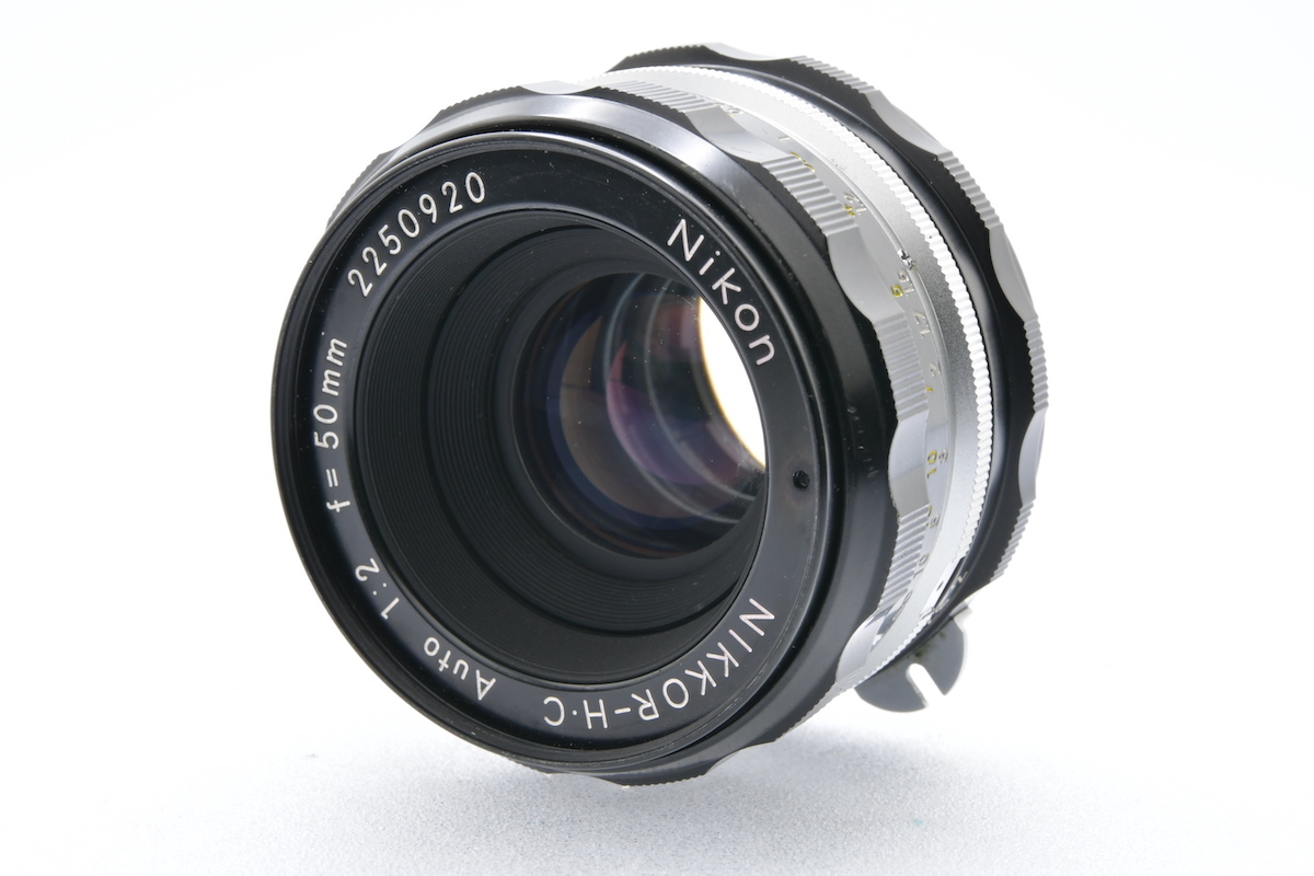 Nikon EM + 非AI NIKKOR-H・C Auto 50mm F2 ニコン フィルムカメラ 標準広角レンズ_画像8