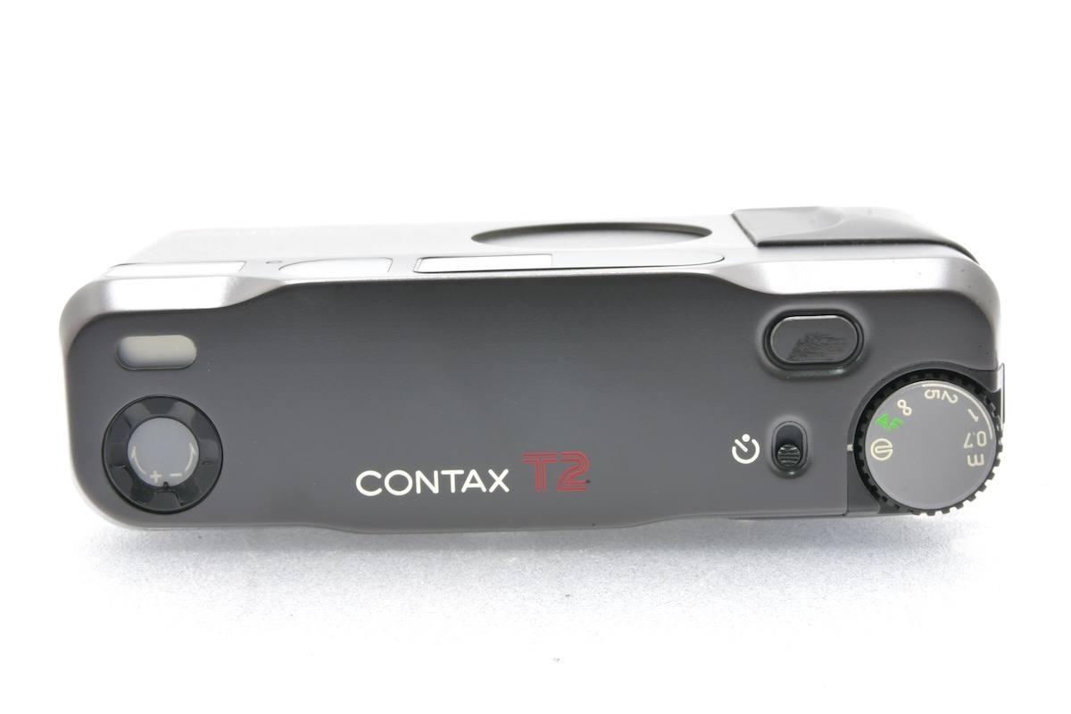 CONTAX T2 チタンブラック / Sonnar 38mm F2.8 T* コンタックス AFコンパクトカメラ ジャンク_画像4