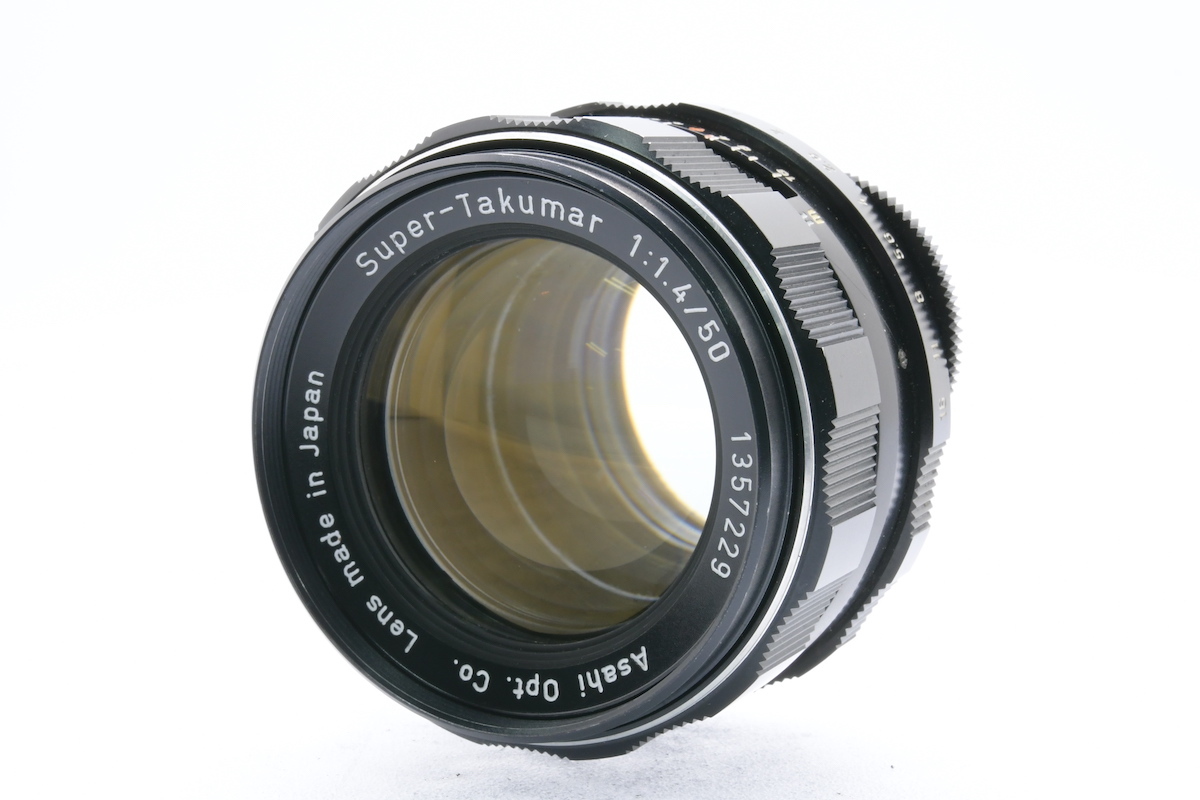PENTAX Super-Takumar 50mm F1.4 前期 8枚玉 M42マウント ペンタックス MF一眼用レンズ