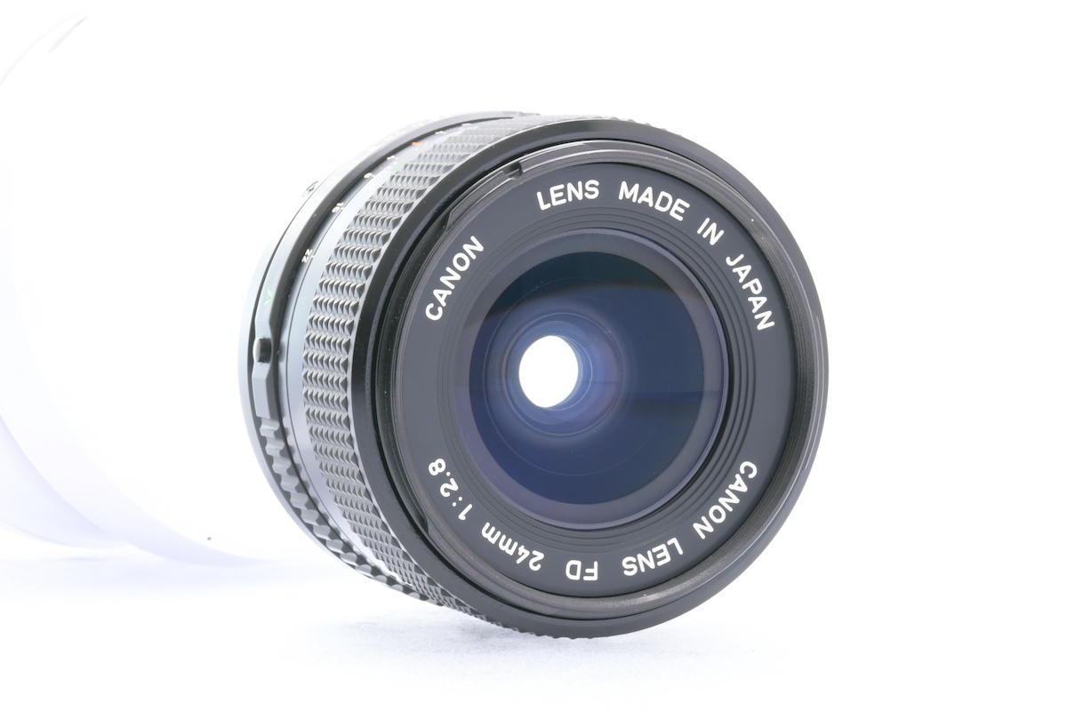 CANON LENS New FD 24mm F2.8 FDマウント キヤノン MF一眼レフ用 広角単焦点レンズ_画像3