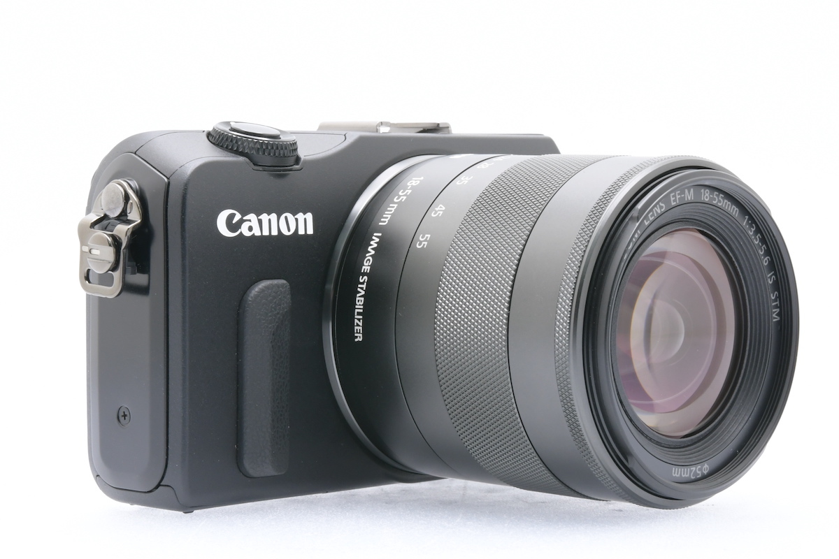 Canon EOS M + EF-M 18-55mm F3.5-5.6 IS STM +90EX キヤノン ミラーレス一眼 レンズ_画像9