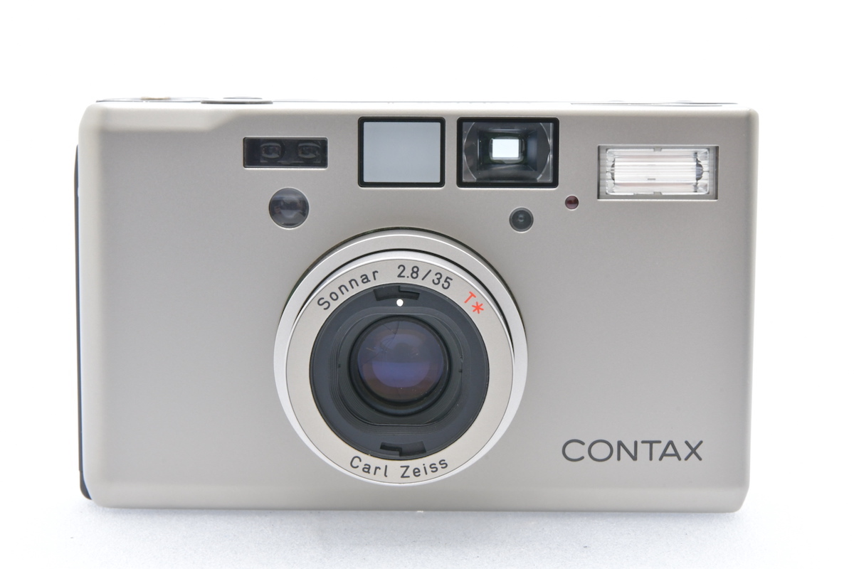 CONTAX T3 前期 コンタックス シングルティース AFコンパクト フィルムカメラ ケース付 ジャンク品