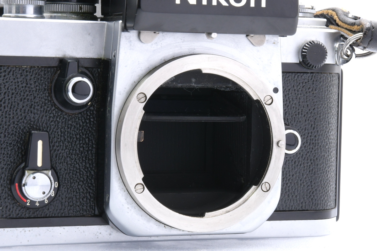 Nikon F2 フォトミック 716万台 + 非AI 50mmF1.4 + 135mmF2.8 ニコン フィルムカメラ ジャンク_画像6