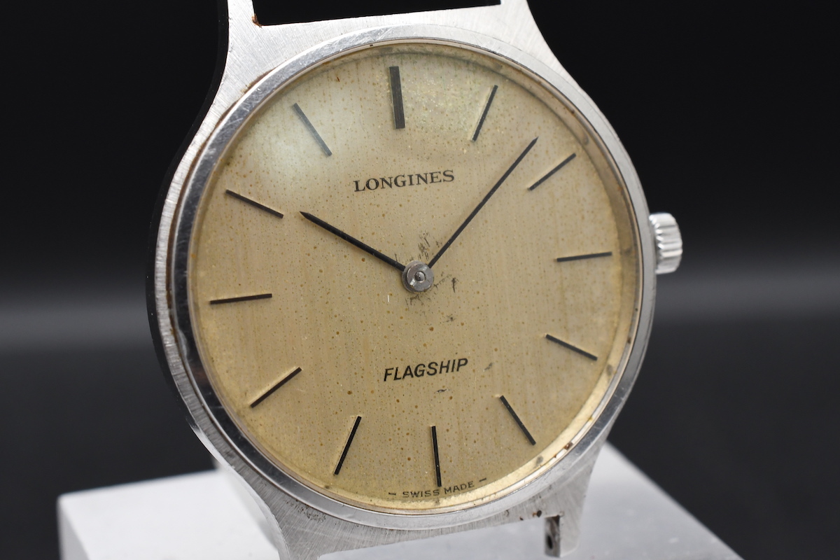 LONGINES FLAGSHIP Ref:4027 3 ロンジン フラッグシップ シルバーダイヤル 手巻き メンズ 腕時計 ■23049_画像10