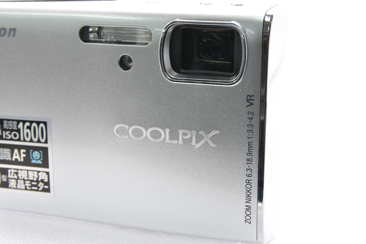 Nikon COOLPIX S50 / 6.3-18.9mm F3.3-4.2 VR ニコン コンパクトデジタルカメラ 箱付_画像5