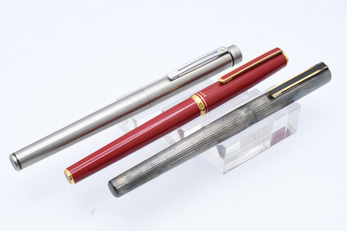 PILOT SHEAFER SAILOR パイロット シェーファー セーラー 14K 万年筆3本セット ■22922_画像3