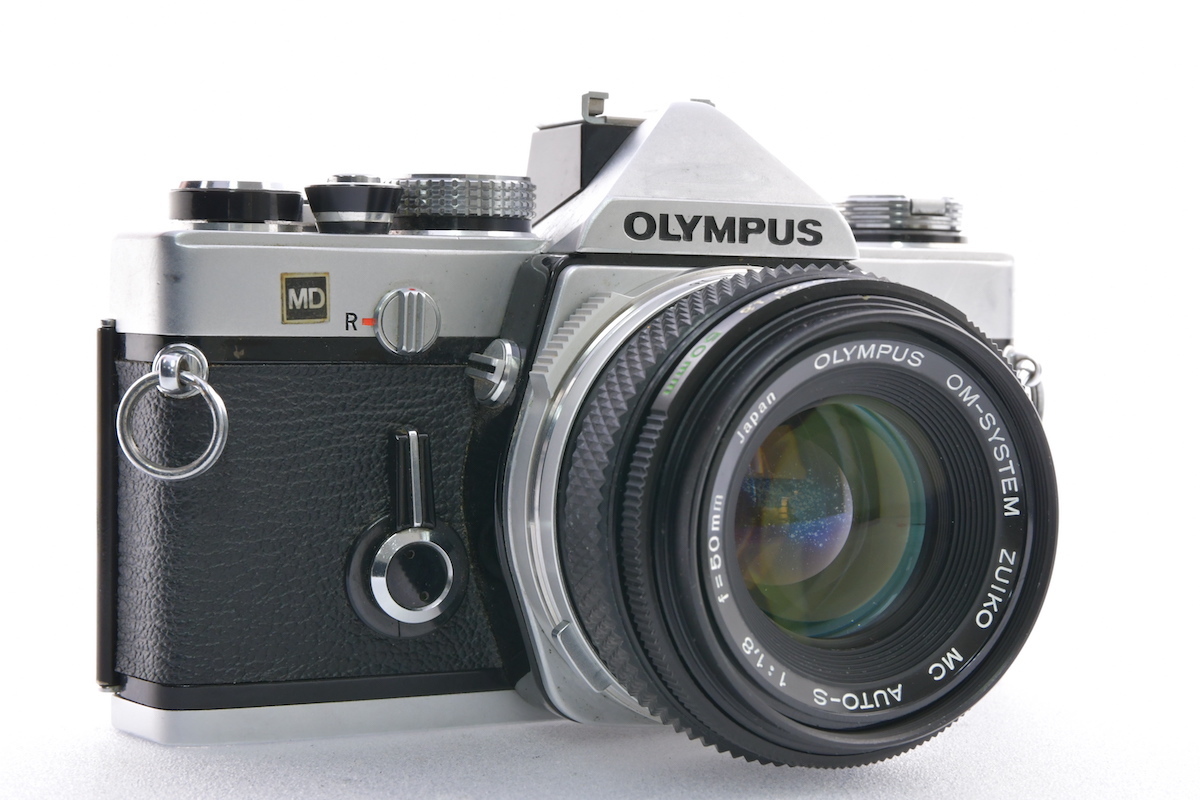 OLYMPUS OM-1 シルバー +OM-SYSTEM 50mm F1.8 +75-150mm F4 オリンパス フィルムカメラ_画像7