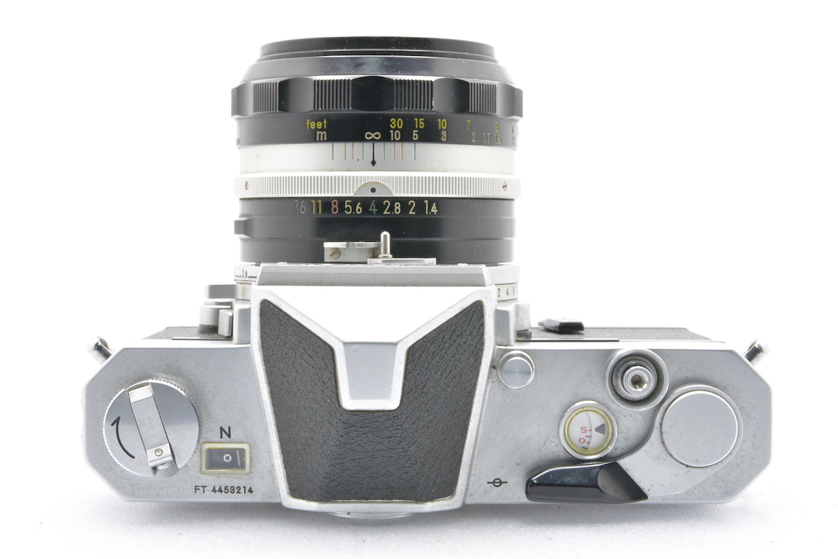 Nikon Nikomat FTN +非AI NIKKOR-S・C Auto 50mm F1.4 ニコン フィルムカメラ ジャンク_画像4
