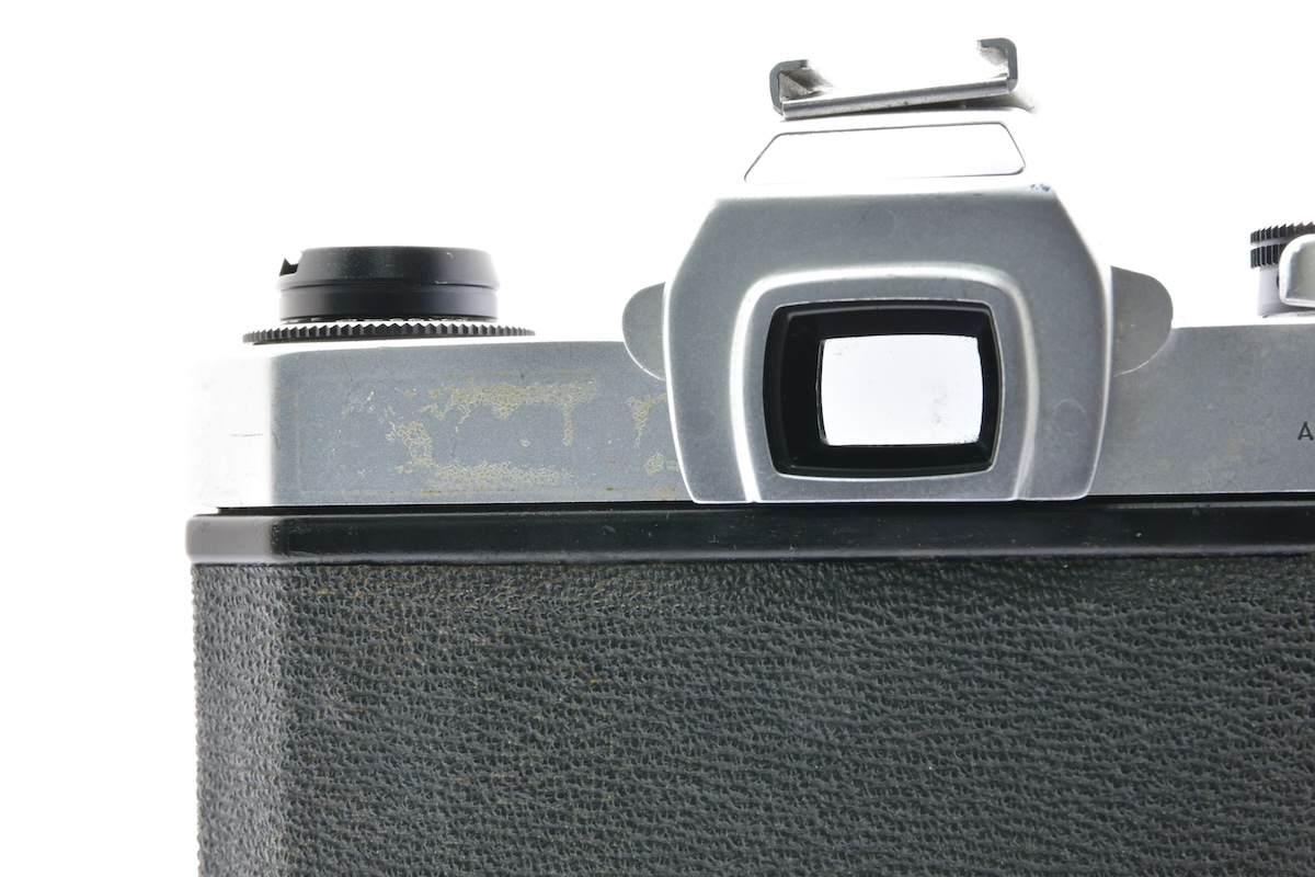 PENTAX SPOTMATIC シルバー + Super-Takumar 55mm F1.8 ペンタックス MF一眼レフ レンズ_画像8