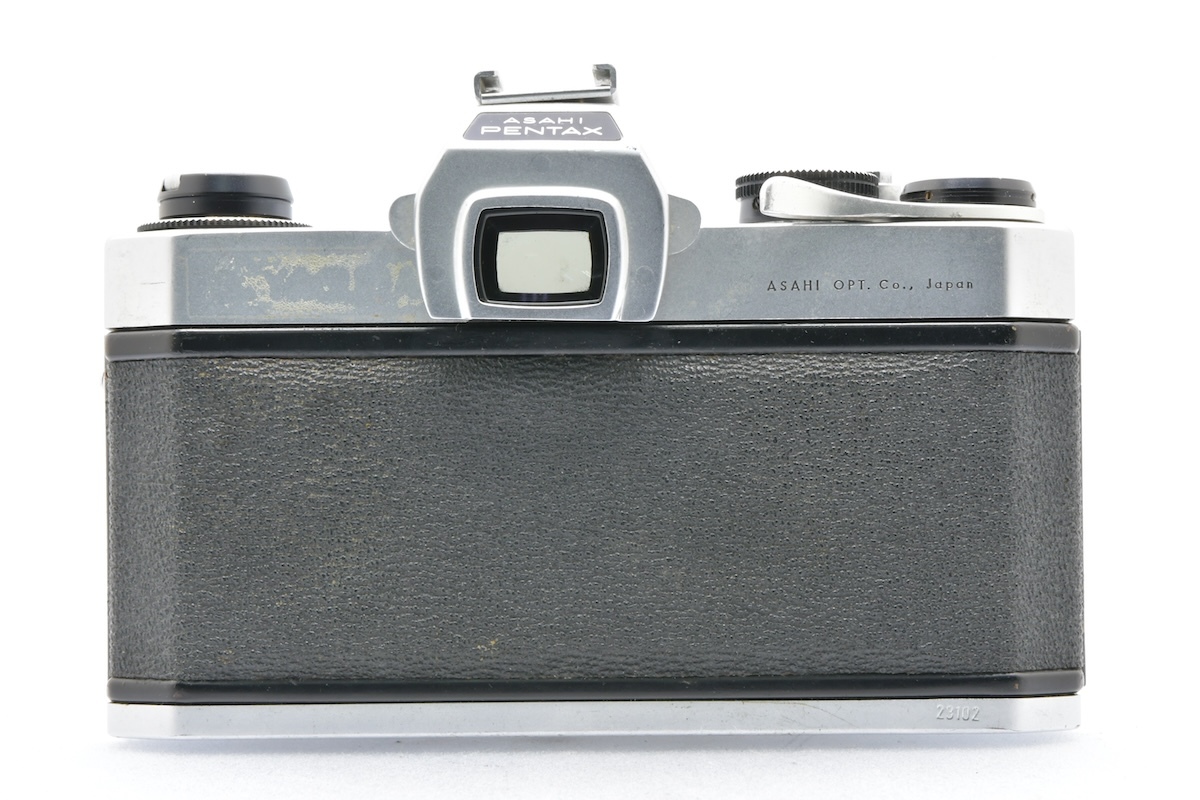 PENTAX SPOTMATIC シルバー + Super-Takumar 55mm F1.8 ペンタックス MF一眼レフ レンズ_画像2