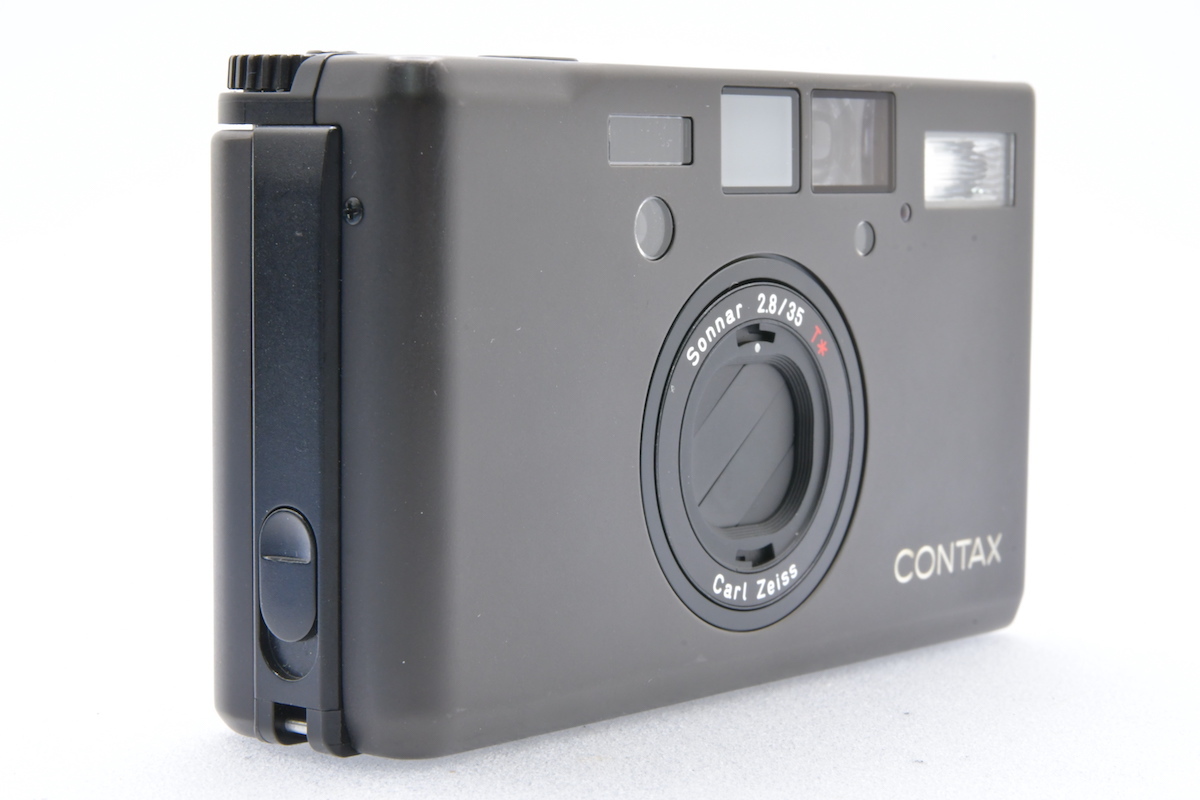 CONTAX T3D 後期 チタンブラック コンタックス AFコンパクト フィルムカメラ ダブルティース ケース付_画像7