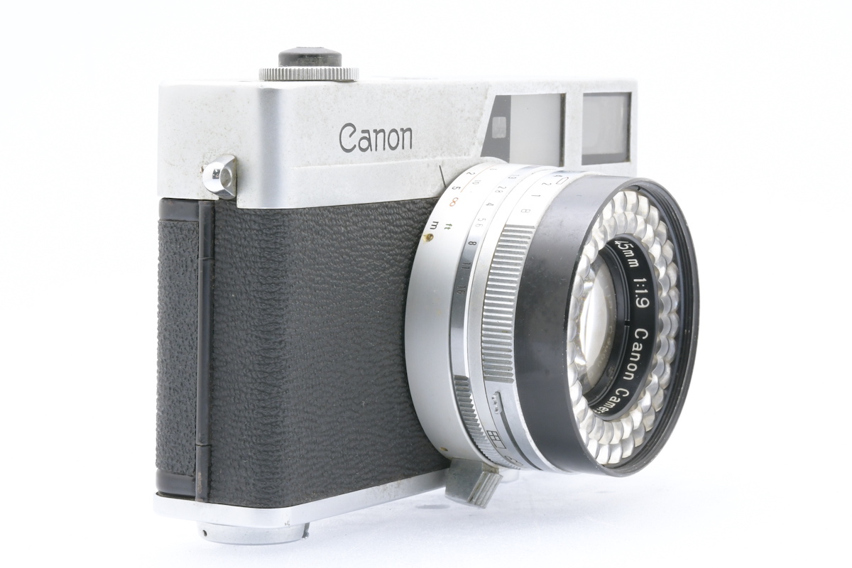 Canon Canonet / SE 45mm F1.9 キヤノン フィルムカメラ レンジファインダー ジャンク品_画像8