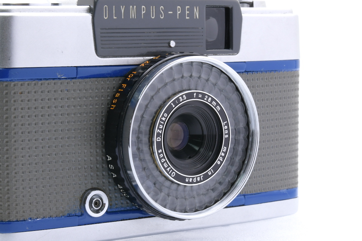 OLYMPUS PEN-EE2 / D.Zuiko 28mmF3.5 2台セット オリンパス フィルムカメラ MFコンパクトカメラ_画像8