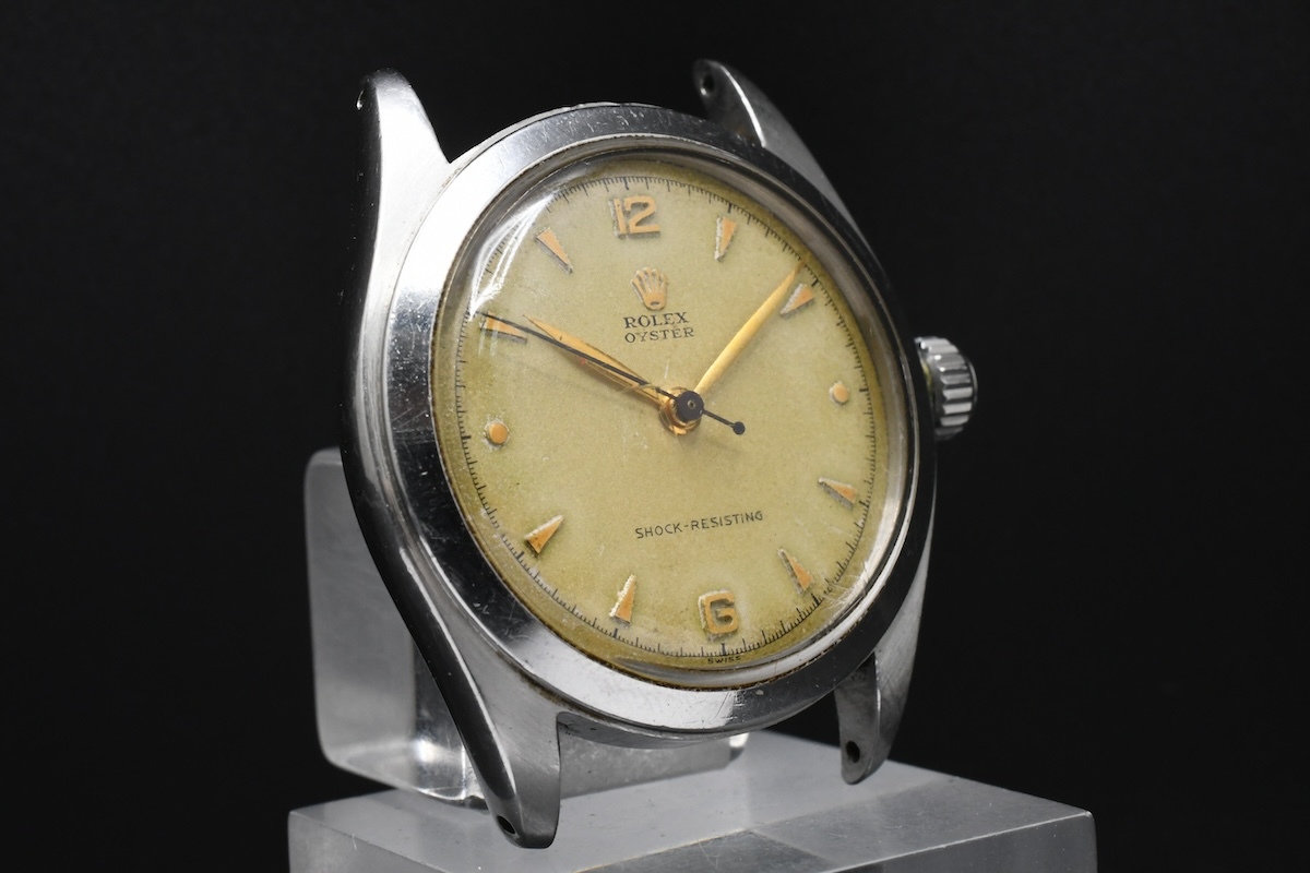 ROLEX OYSTER Ref:6082 Rolex oyster case hand winding white dial 1951 year #23326