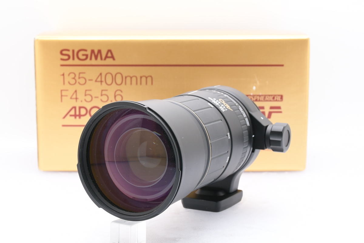 SIGMA APO 135-400mm F4.5-5.6D Fマウント シグマ ニコン用 AF一眼用交換レンズ ズームレンズ 箱付の画像4