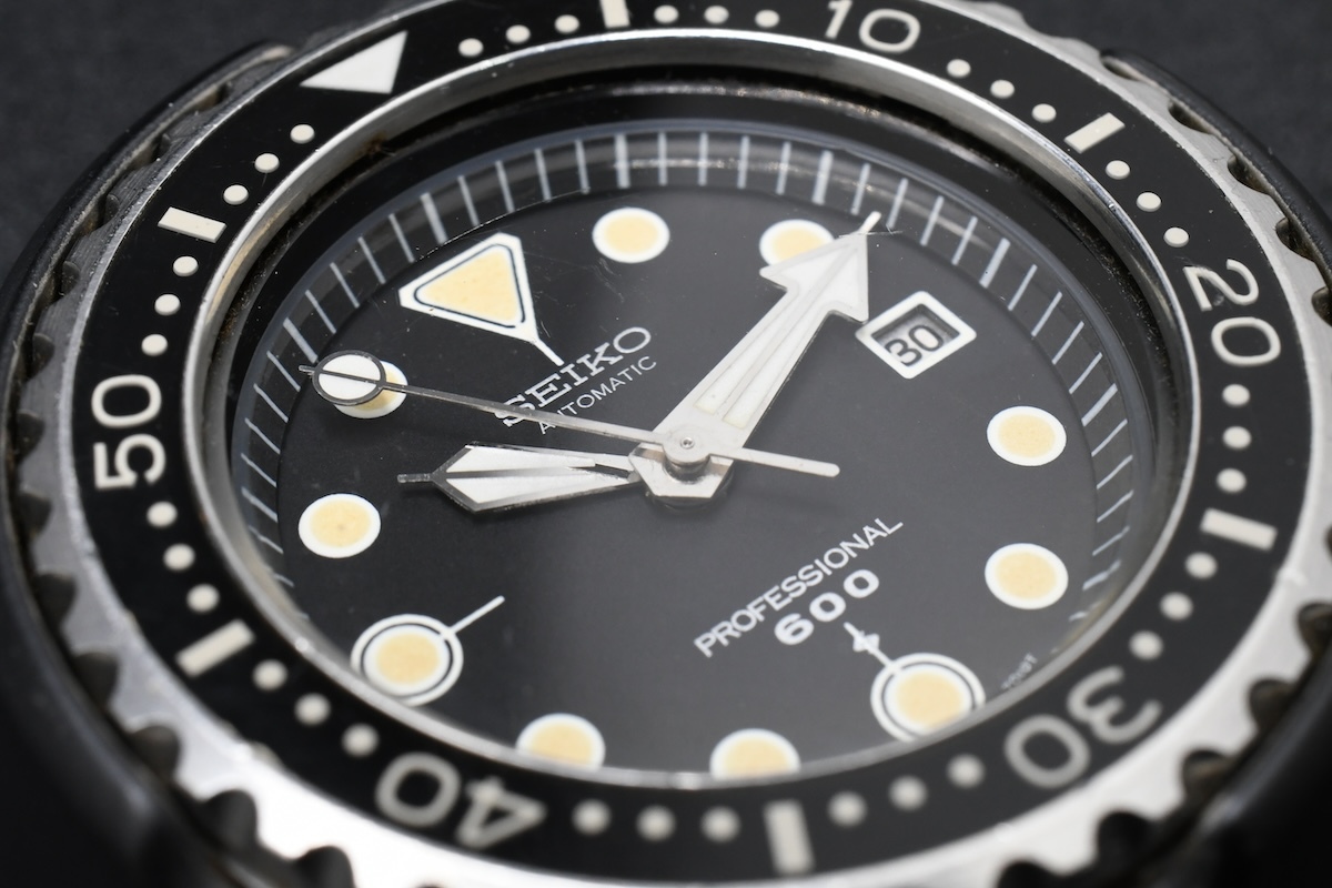 難あり 初期型 SEIKO PROFESSIONAL DIVER Ref：6159-7010 セイコー ダイバーズ チタン ツナ缶の画像8