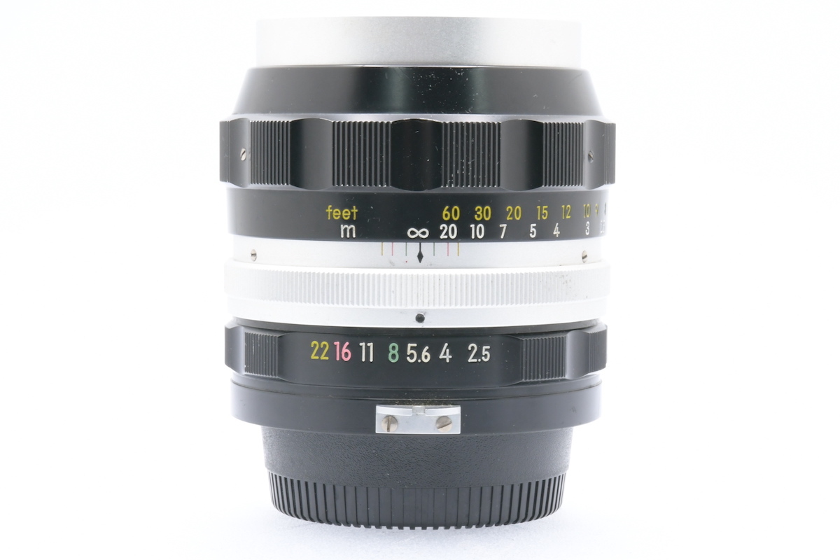 Nikon 非Ai NIKKOR-P Auto 105mm F2.5 Fマウント ニコン 中望遠 単焦点 MF一眼用交換レンズ_画像7