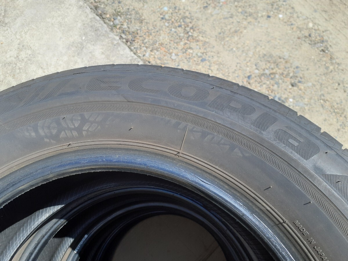 195/65R15 4本 エコピア 2019年 nh100rv ブリヂストンの画像4