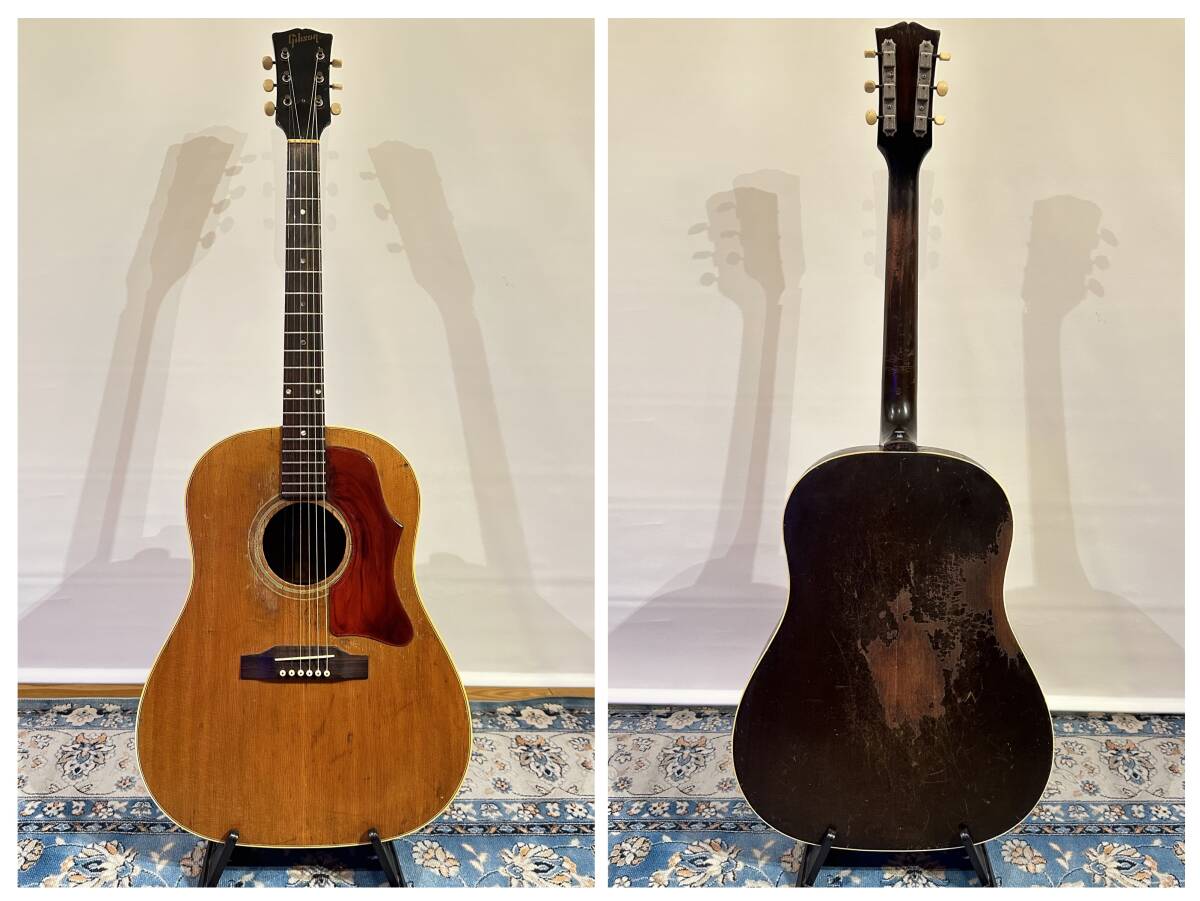 ☆ 送料込み! ☆ 個人出品 ☆ ギブソンGibson J-50☆1967年 ビンテージ ☆ Gibsonオリジナルケース付 ☆の画像2