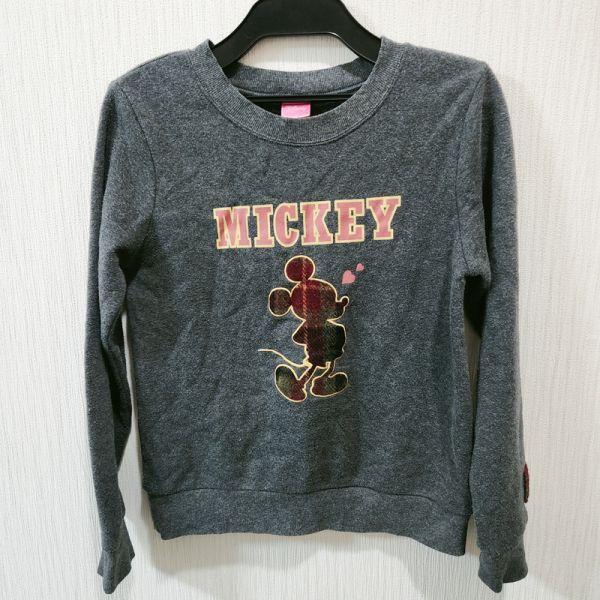 160cm ミッキーマウス トレーナー_画像1