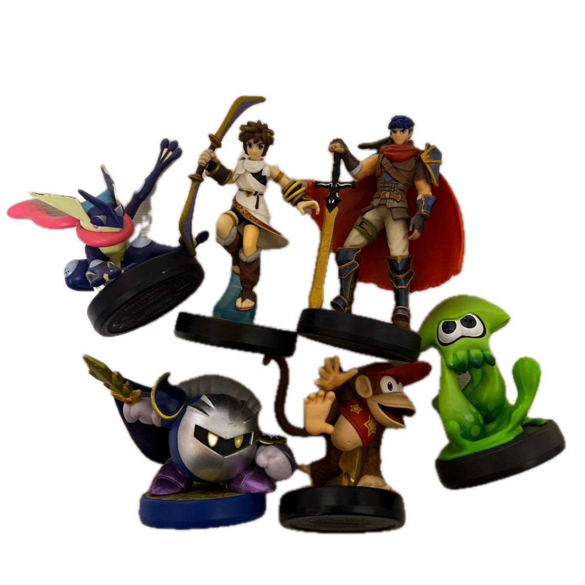 6体セット amiibo アミーボ NVL-001 スマブラ フィギュア 6体セット amiibo アミーボ NVL-001 スマブラ フィギュア