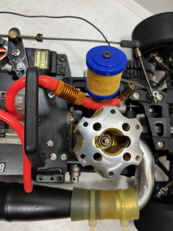  Kyosho 1/10 двигатель RC V-One RR 4WD шасси конечный продукт механизм вид установка завершено 