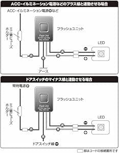 エーモン(amon) フラッシュユニット 点滅/点灯6パターン 285_画像4