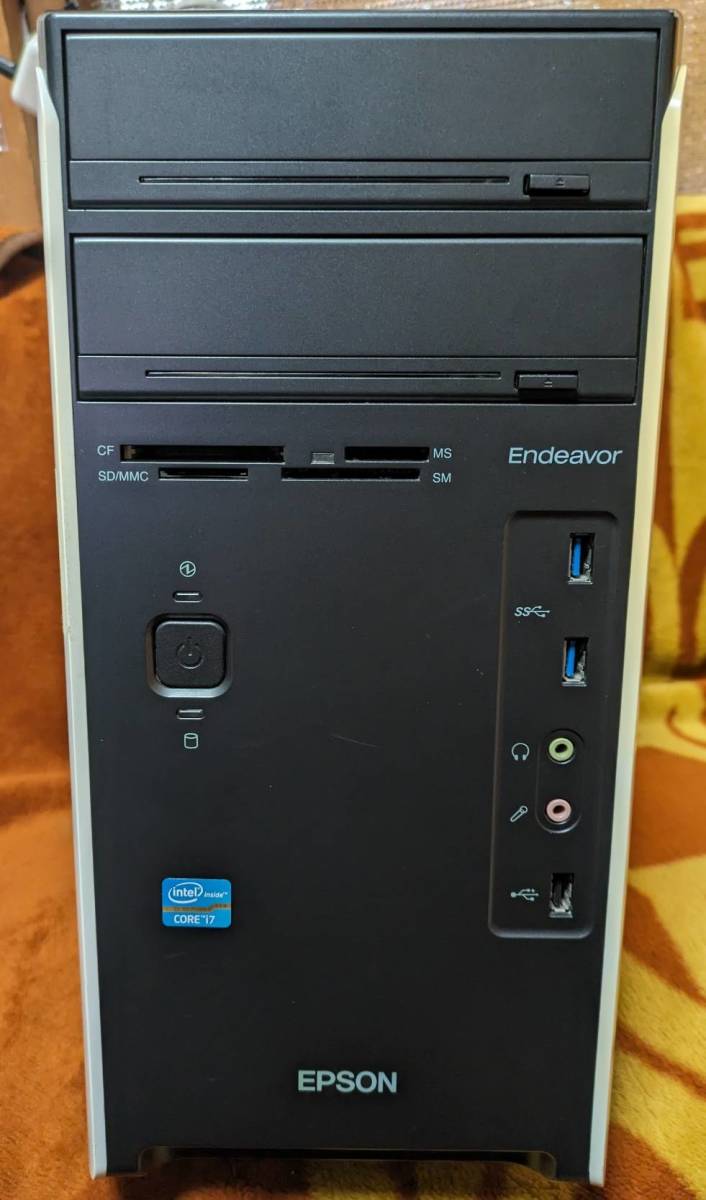 エプソン 27型モニタ付き 高性能 最大5画面出力 株FX最強パソコン WiFi Win11 MSOffice365 i7-3770 3.4GHz8スレッド RAM8GB SSD500GB GT640の画像3