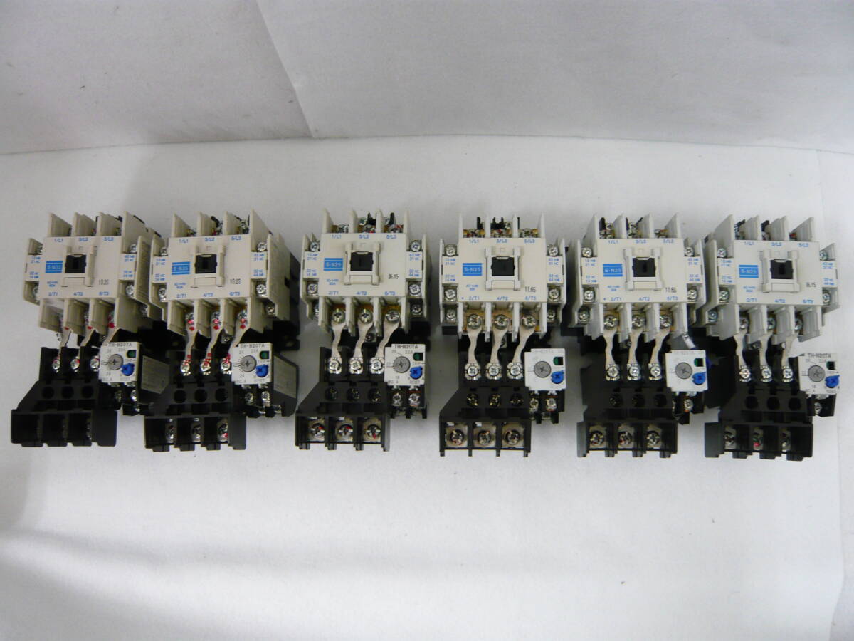 (M40430)電材おまとめ S-N20/S-N25/S-N35/TH-N20/TH-N20TA 電磁接触器 低圧開閉器 非可逆式電磁接触器 サーマルリレー _画像6