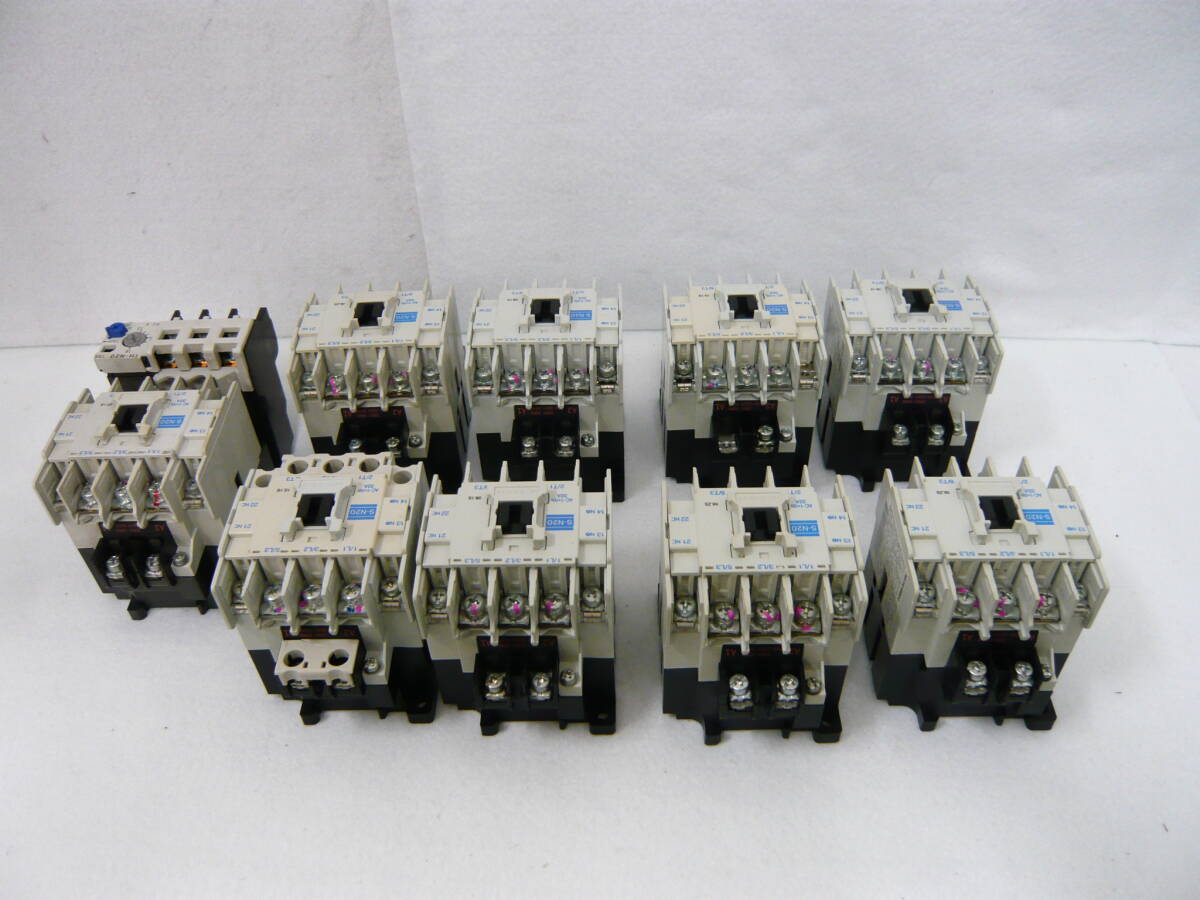 (M40430)電材おまとめ S-N20/S-N25/S-N35/TH-N20/TH-N20TA 電磁接触器 低圧開閉器 非可逆式電磁接触器 サーマルリレー _画像4