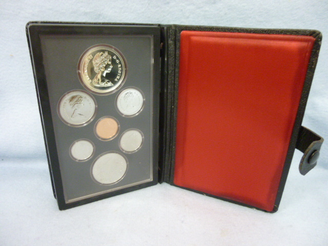 【MT17677】1980年 Royal Canadian Mint カナダ ロイヤルカナディアンミント プルーフコインセット 記念硬貨 外国貨幣_画像3