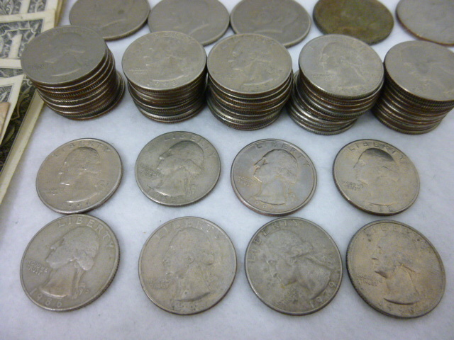 【M39440a】アメリカドル 紙幣 硬貨 おまとめ 153.91ドル 旧紙幣含む 米ドル_画像5