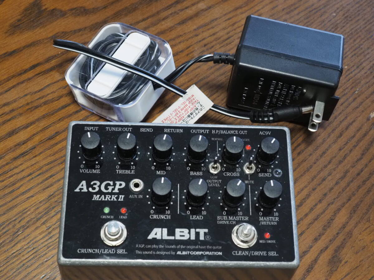 ALBIT A3GP MarkⅡ 真空管内蔵プリアンプ アルビットの画像1