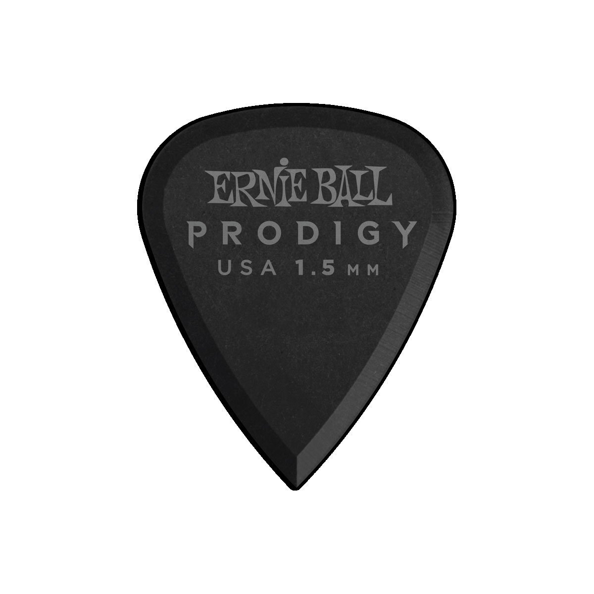 送料無料 アウトレット 特価 ERNIEBALL アーニーボール 高級プロディジーピック Prodigy Picks Black Standard 1.5mm 6枚セット #9199の画像3